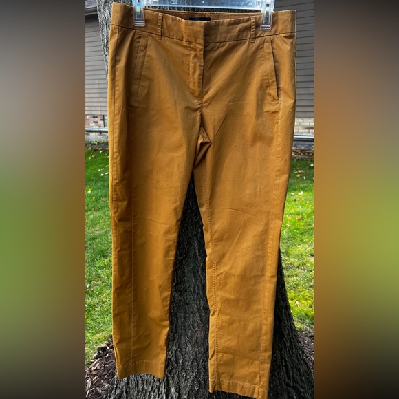 J. Crew Pants - J Crew Maddie Pants in Gold, Sz 8
